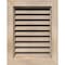 Ekena Millwork Vertical Gable Vent Primed, Functional, Pine Gable Vent w/ Brick Mould Face Frame, 14"W x 20"H GVWVE14X2000SFPPI - alternate 1